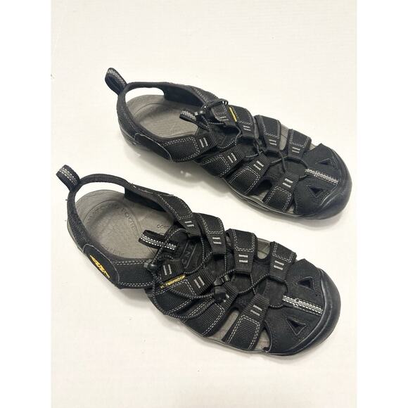 Keen Sandals Men 11.5 Newport Waterproof Hiking Sport Black Non Slip